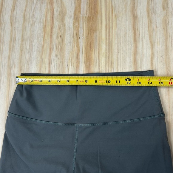 Lululemon Wunder Under Crop High-Rise Gray Size 12 Women's W6ASDS - Picture 7 of 9